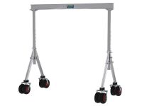 Aluminum Gantry Crane with Air Tires designed for rough surface