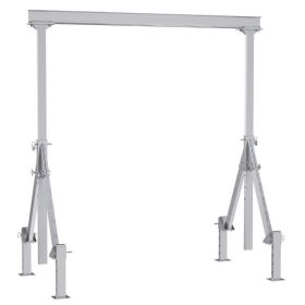 Aluminum A Frame Hoist with Leveling Legs - BAHA-ALO Series