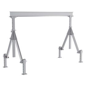 Aluminum A Frame Hoist with Leveling Legs - BAHA-ALO Series