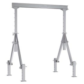 Aluminum A Frame Hoist with Leveling Legs - BAHA-ALO Series