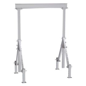 Aluminum A Frame Hoist with Leveling Legs - BAHA-ALO Series