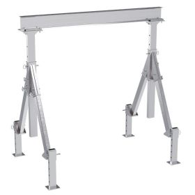 Aluminum A Frame Hoist with Leveling Legs - BAHA-ALO Series