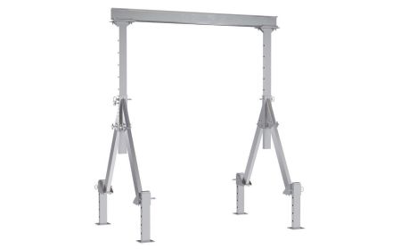 Aluminum A Frame Hoist with Leveling Legs - BAHA-ALO Series