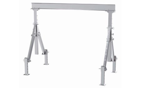 Aluminum A Frame Hoist with Leveling Legs - BAHA-ALO Series